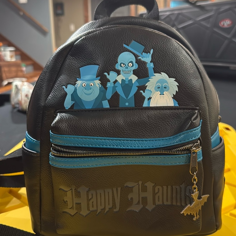 Disney Haunted Mansion Loungefly with Mickey Mouse wallet from Bioworld